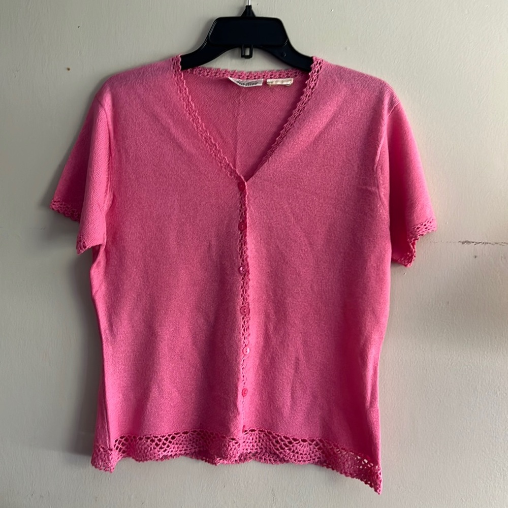 Kathie Lee collection cardigan sweater
